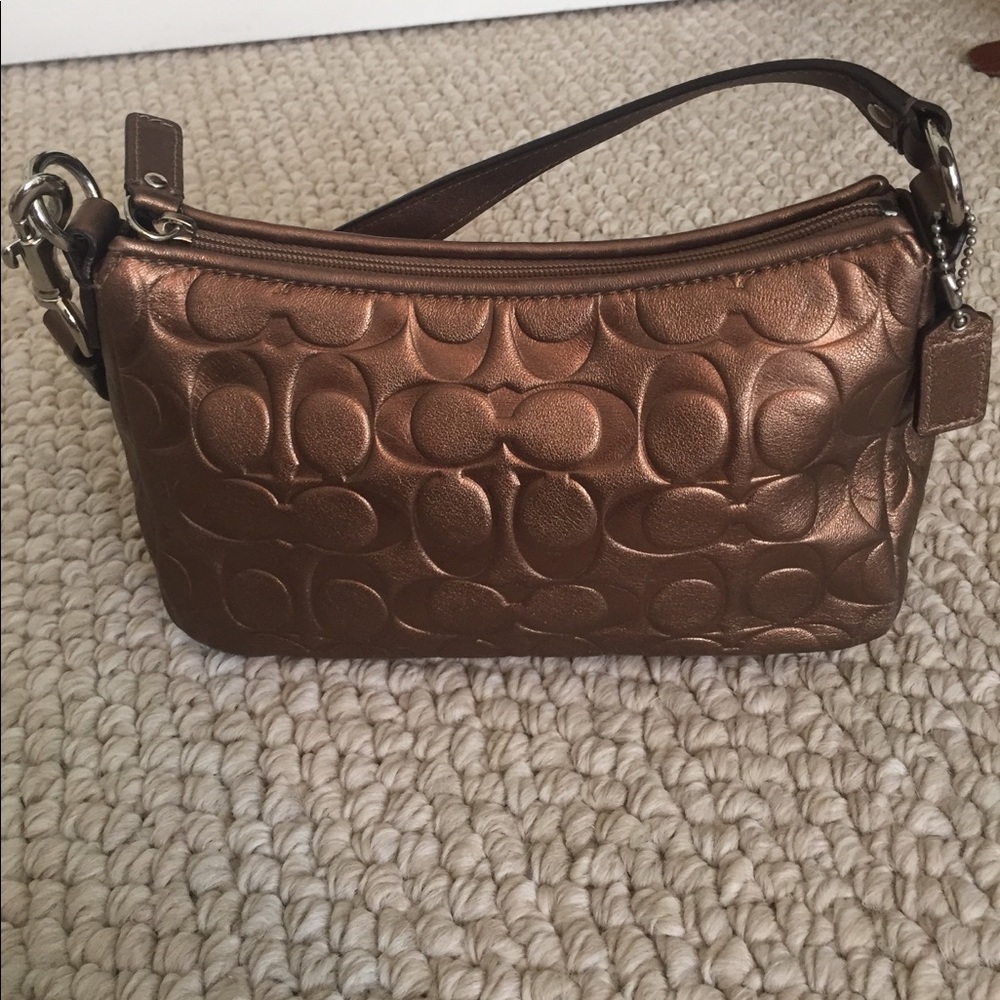 NEW Coach Metallic Purse